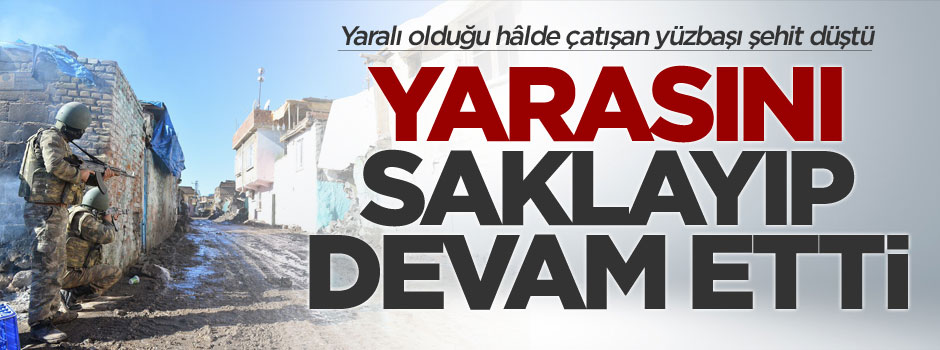 Yarasını saklayıp gittiği birliğinin başında şehit düştü