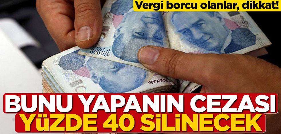 Yargısal süreçten vazgeçenin cezası yüzde 40 silinecek