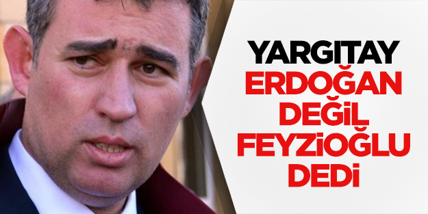 Yargıtay Feyzioğlu kararını verdi