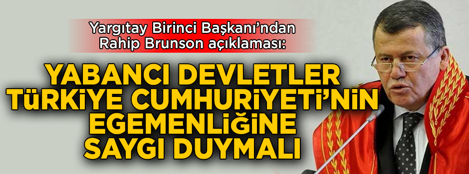 Yargıtay'dan Rahip Brunson'ın yargılanma sürecine ilişkin açıklama