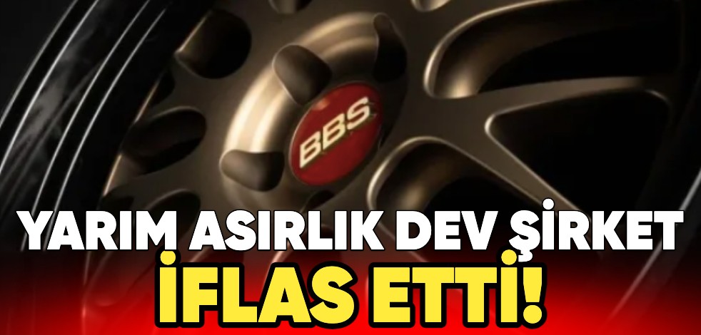 Yarım asırlık dev şirket iflas etti!
