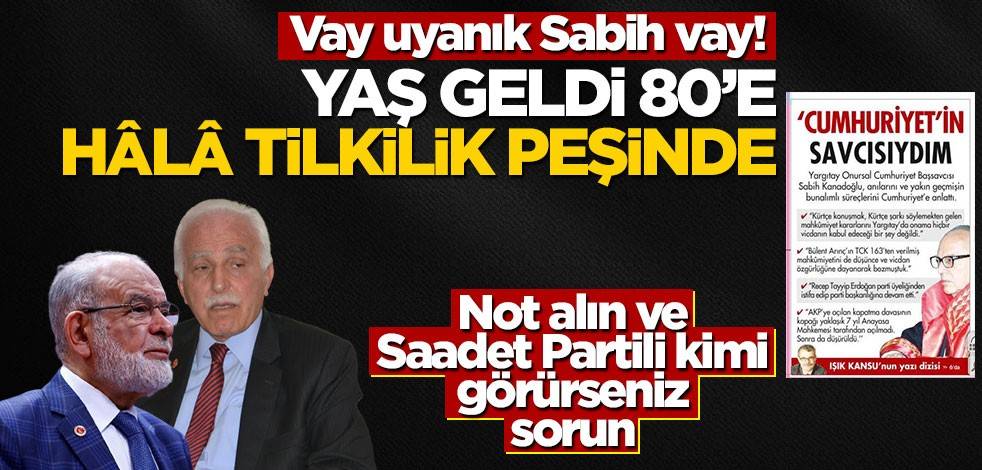 Yaş geldi 80’e hâlâ tilkilik peşinde