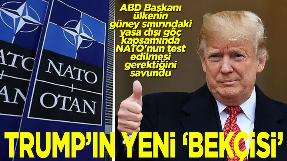 Yasa dışı göç kapsamında NATO'nun test edilmesi gerektiğini savundu Trump'ın yeni bekçisi