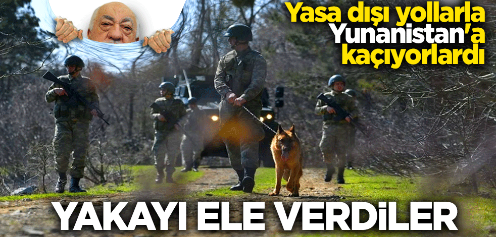 Yasa dışı yollarla Yunanistan'a geçmeye çalışan 15 kişi yakalandı