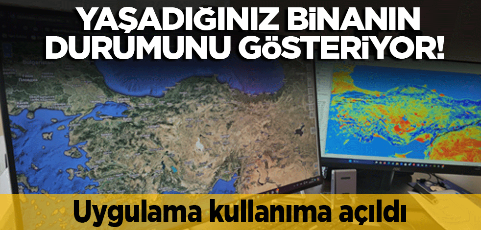 Yaşadığınız binanın durumunu gösteriyor! Deprem Bilgi Sistemi uygulaması açıldı