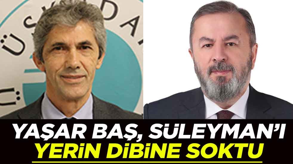 Yaşar Baş, Süleyman İrvan'ı yerin dibine soktu