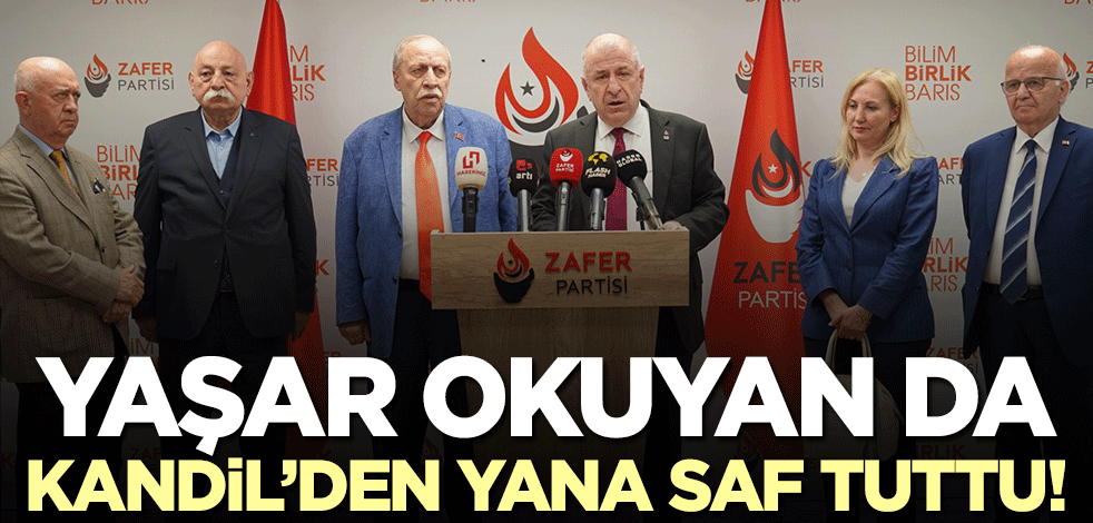 Yaşar Okuyan da Kandil ve HDP'den yana saf tuttu! 'Ülkenin gerçek milliyetçileriyiz' dediler..