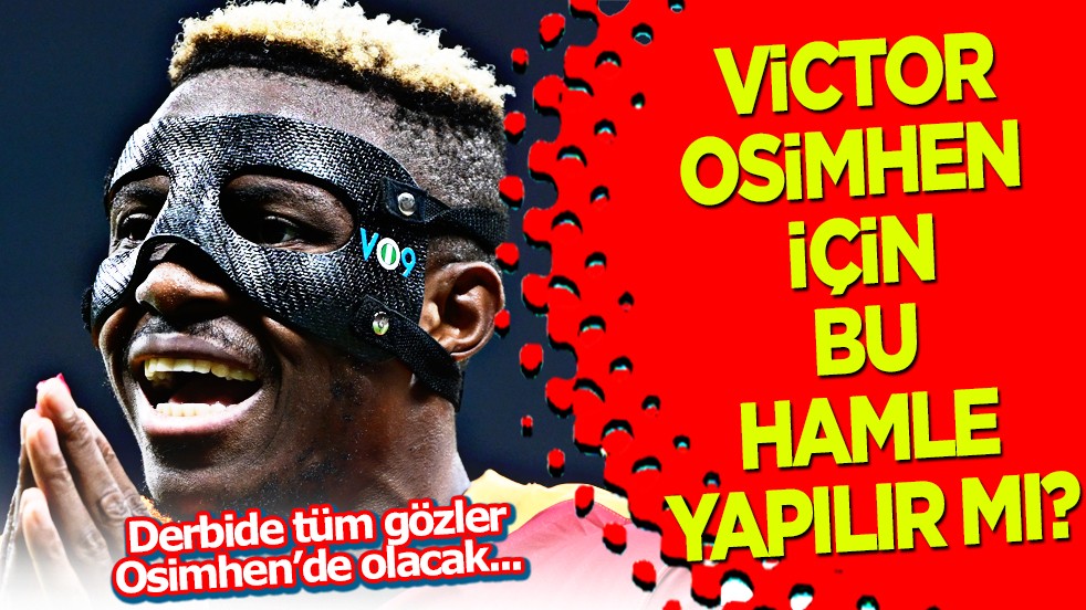 Yasin Kol, Osimhen'i sahaya çıkarmayabilir! Nijeryalı gözünü kararttı