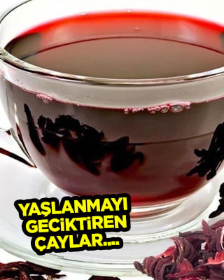 Yaşlanmayı geciktiren ölü hücreleri yenileyen çay