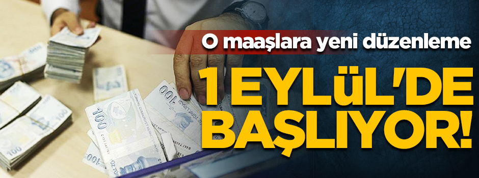 Yaşlı aylığı ile ilgili yeni düzenleme! 1 Eylül'de başlıyor