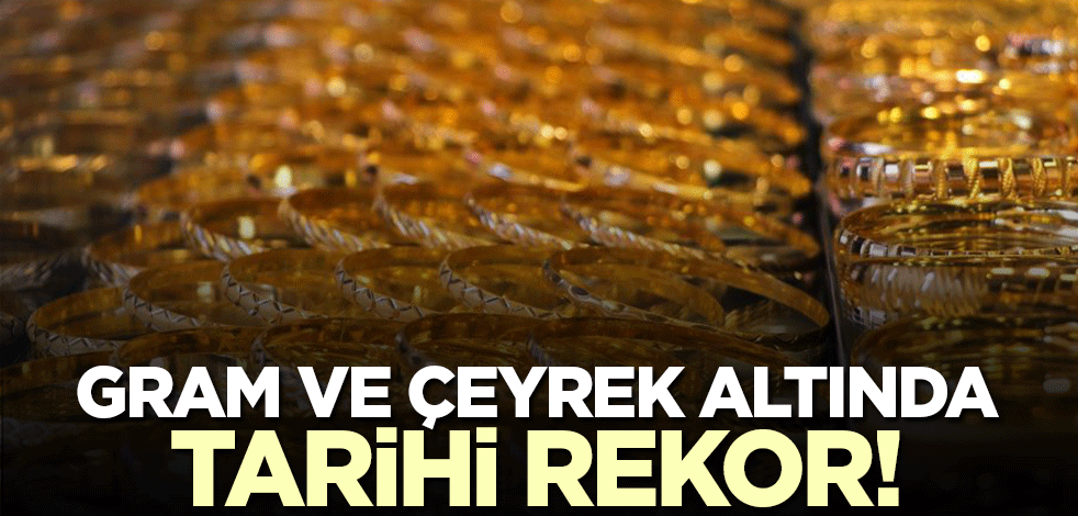 Yatırımcısının yüzü yine güldü! Altında tarihi rekor