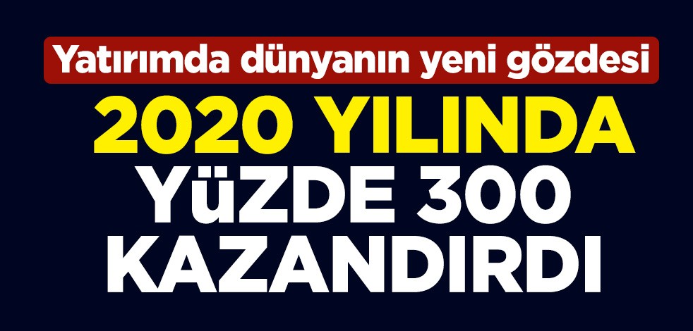 Yatırımda dünyanın yeni gözdesi! Bitcoin 2020 yılında yüzde 300 kazandırdı