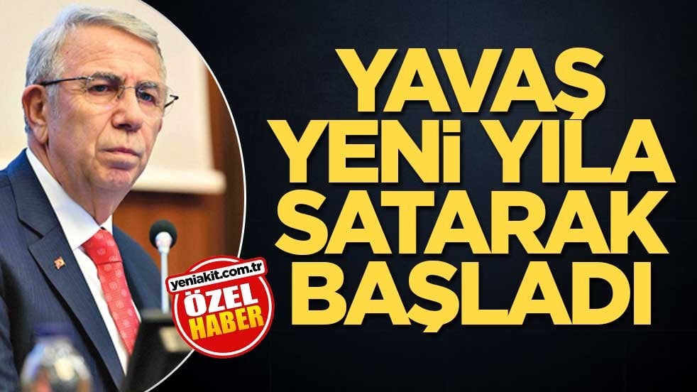 Yavaş, yeni yıla satarak başladı