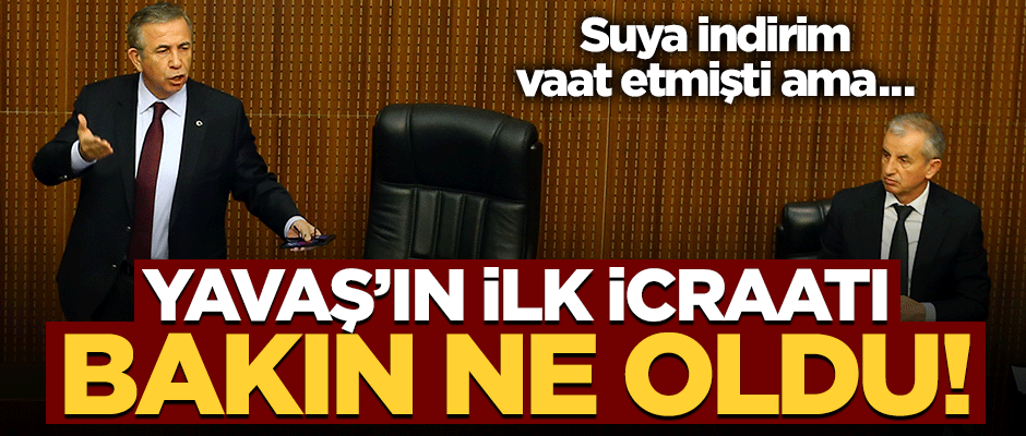 Mansur Yavaş’ın ilk icraatı danışman maaşı oldu!