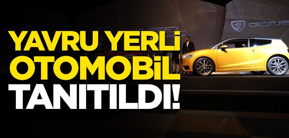 Yavru vatan Kıbrıs, yerli otomobili GÜNSEL'in tanıtımını yaptı