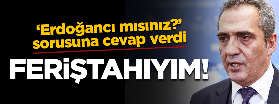 Yavuz Bingöl 'Erdoğancı mısınız?' sorusunu cevapladı: Feriştahıyım!