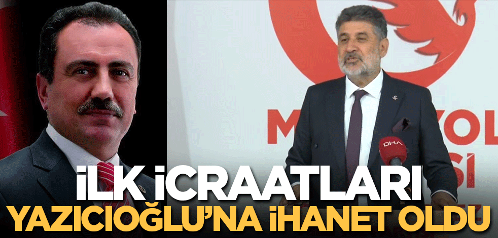 'Yazıcıoğlu'nun dava arkadaşıyız' deyip yola çıktılar! İlk icraatları Yazıcıoğlu'na ihanet oldu