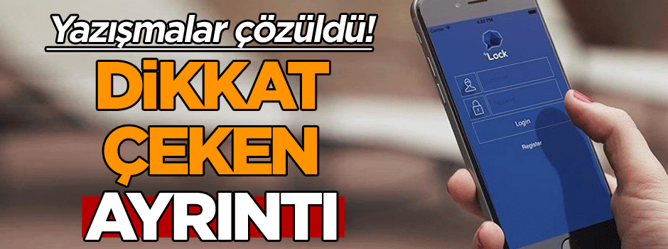 Yazışmalar çözüldü! Dikkat çeken ayrıntı…