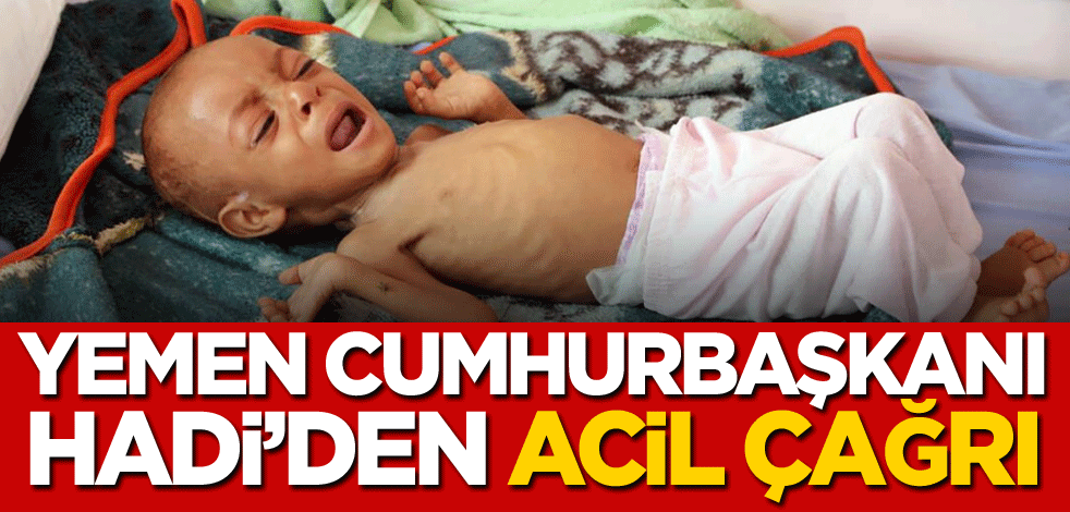 Yemen Cumhurbaşkanı Hadi'den acil çağrı