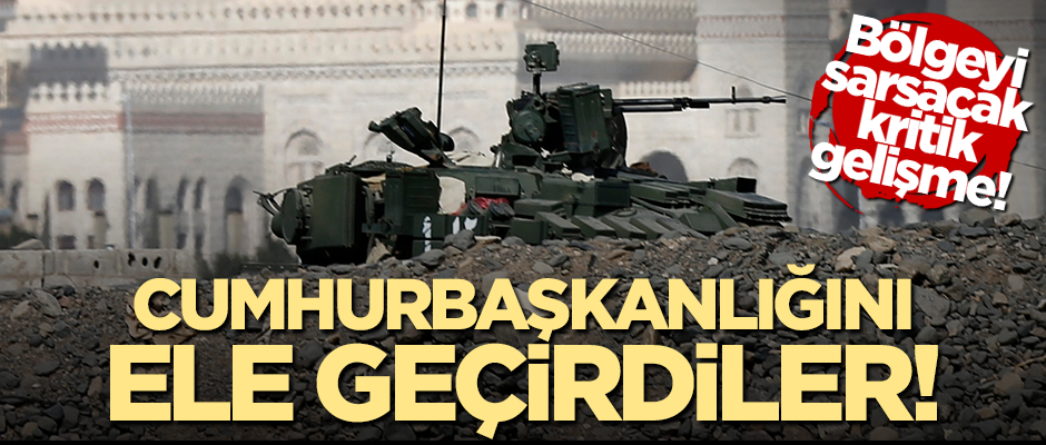 Yemen'de kritik gelişme! Hizam Emni birlikleri Cumhurbaşkanlığı Sarayını ele geçirdi