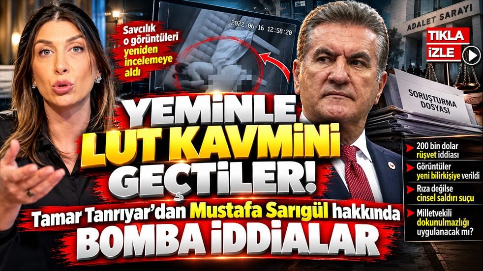 Yeminle Lut kavmini geçtiler! Tamar Tanrıyar’dan Mustafa Sarıgül hakkında bomba iddialar