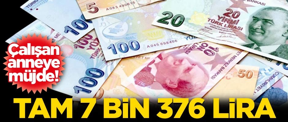 Yeni annelere müjde! Devlet teşviki 7 bin 376 liraya yükseldi