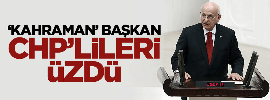 Yeni başkan İsmail Karhaman Mustafa Kemal'! demeyince CHP bozuldu