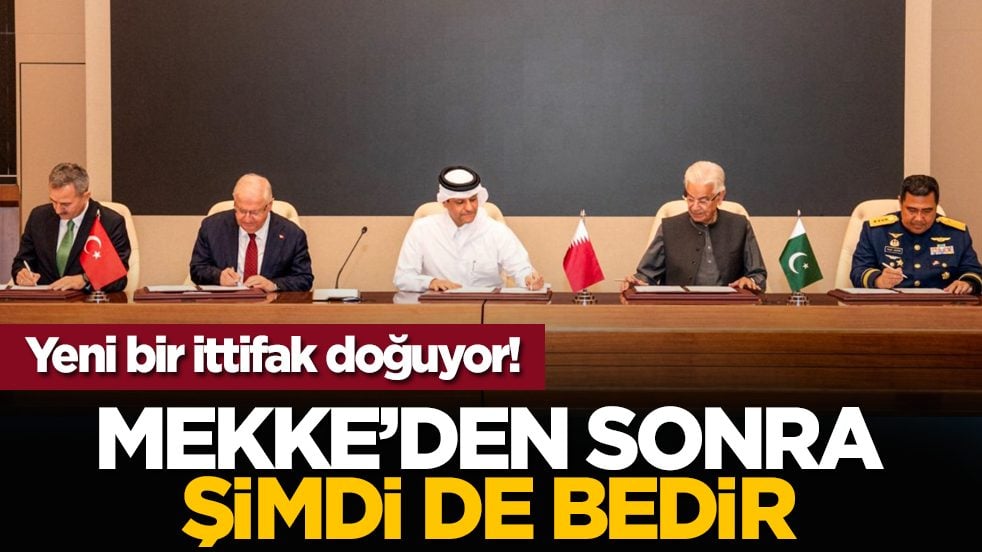 Yeni bir ittifak doğuyor! Mekke’den sonra şimdi de Bedir