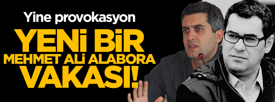 Yeni bir Mehmet Ali Alabora vakası!