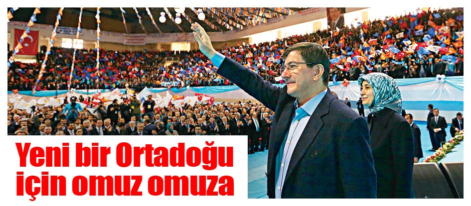 Yeni bir Ortadoğu için omuz omuza