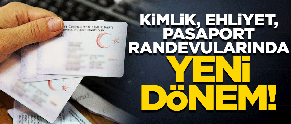 Yeni dönem başladı! Artık başvurulan günde randevu alınabilecek