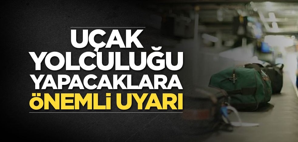 Yeni dönemde uçaklara bagaj kabul edilmeyecek