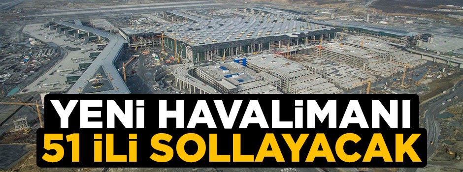 Yeni havalimanı polis sayısında 51 ili sollayacak