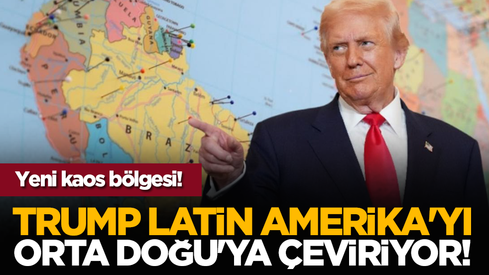 Yeni kaos bölgesi! Trump Latin Amerika'yı Orta Doğu'ya çeviriyor!