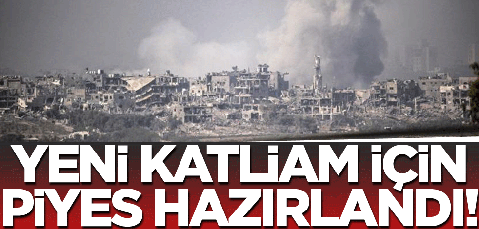 Yeni katliam için piyes hazırlandı!