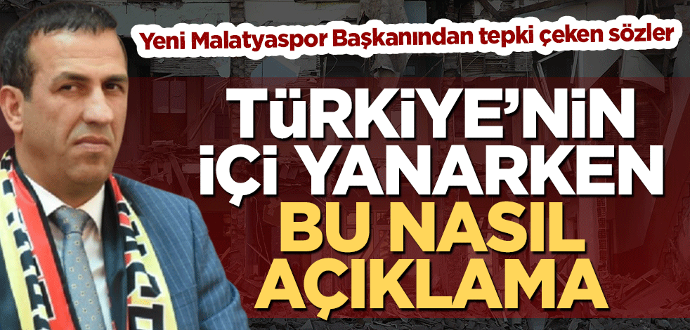 Yeni Malatyaspor Başkanı Adil Gevrek'ten Trabzonspor maçının ertelenmesine tepki