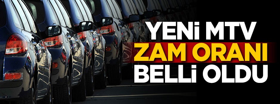 Yeni MTV zam oranı belli oldu!