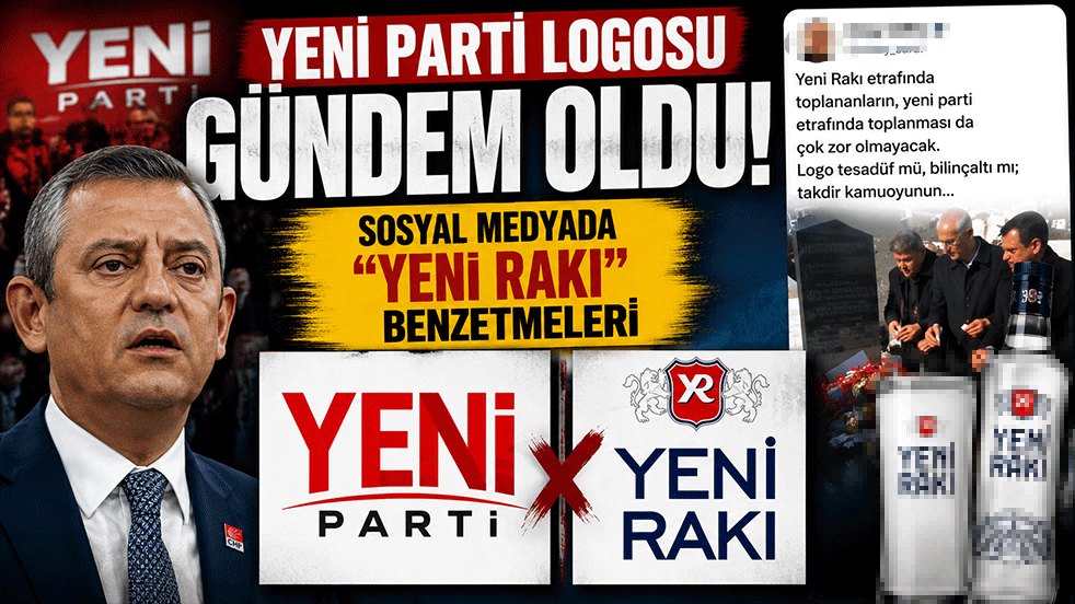 Yeni Parti logosu gündem oldu! Sosyal medyada 