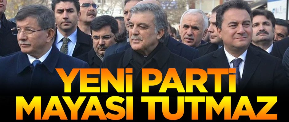 Yeni parti mayası tutmaz