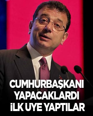 Yeni Parti’den Ekrem İmamoğlu kararı! Cumhurbaşkanı yapacaklardı ilk üye yaptılar