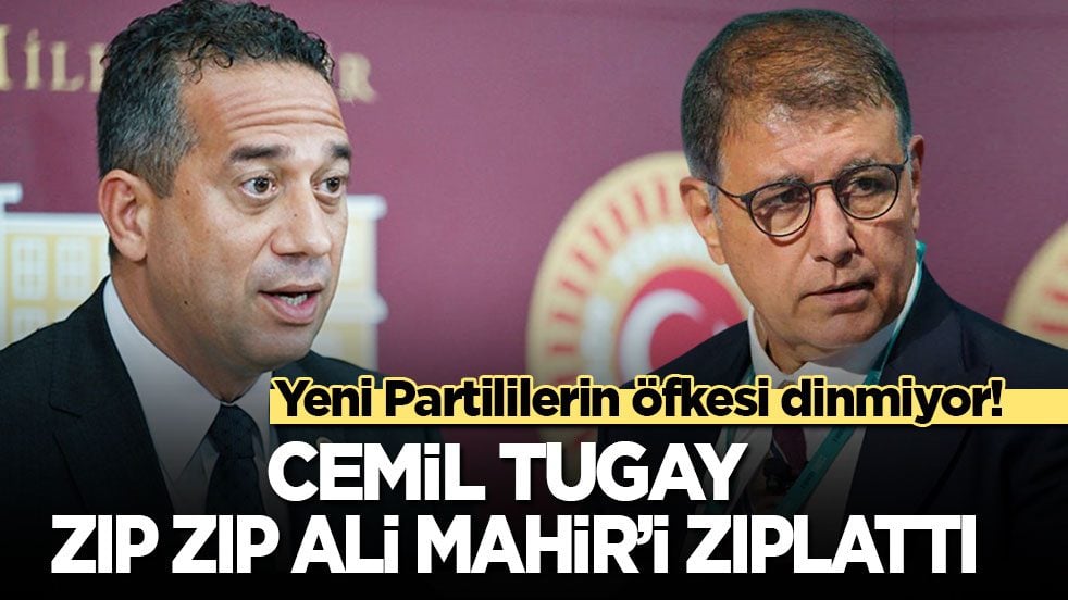 Yeni Partililerin öfkesi dinmiyor! Cemil Tugay, Zıp Zıp Ali Mahir’i de zıplattı