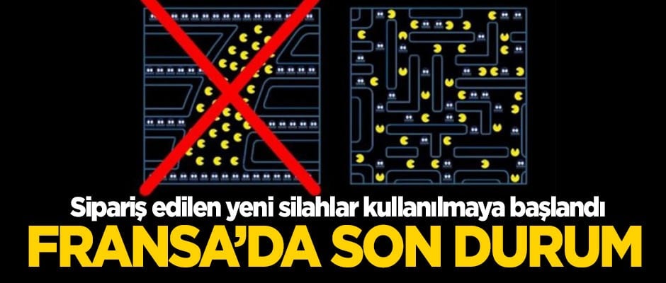 Yeni silahlar sipariş etmişlerdi... Fransız polisi kullanmaya başladı