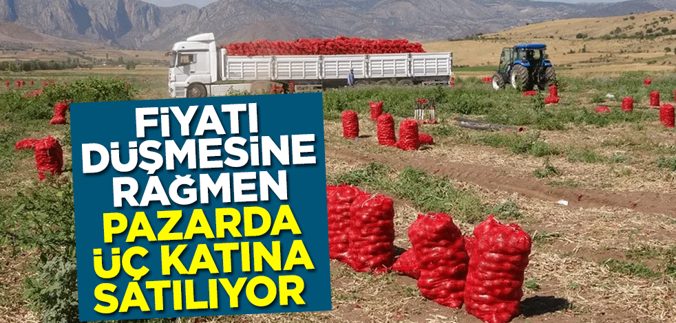 Yeni skandal ortaya çıktı! Fiyatı düşmesine rağmen pazarda üç katına satılıyor