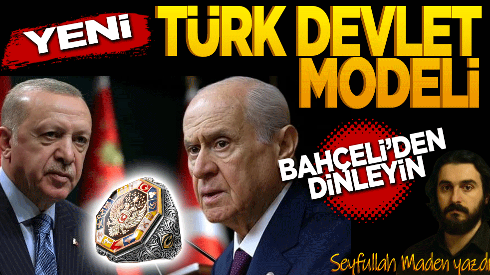‘Yeni Türk Devlet Modeli’ni Bahçeli’den dinleyin