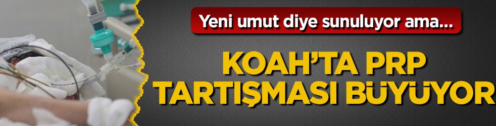 Yeni umut diye sunuluyor ama… KOAH’ta PRP tartışması büyüyor