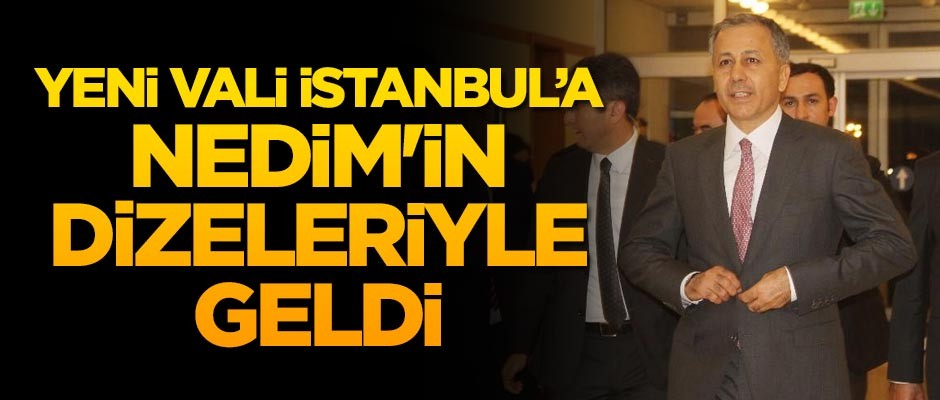 Yeni vali Ali Yerlikaya, İstanbul'a Nedim'in dizeleriyle geldi