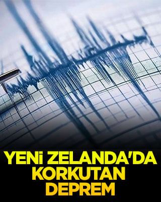 Yeni Zelanda'da korkutan deprem