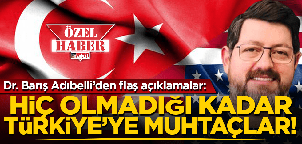  yeniakit.com.tr’ye konuşan Dr. Barış Adıbelli: NATO ve ABD tarihte hiç olmadığı kadar Türkiye’ye muhtaç