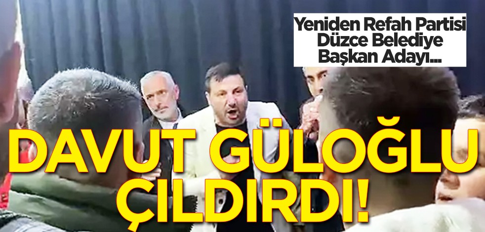 Yeniden Refah Partisi Düzce Belediye Başkan Adayı resmen çıldırdı! Büyük skandal yaşandı...