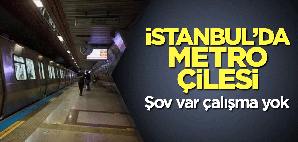 Yenikapı-Atatürk Havalimanı metrosu arızalandı! İstanbul'da sorunlar bitmiyor